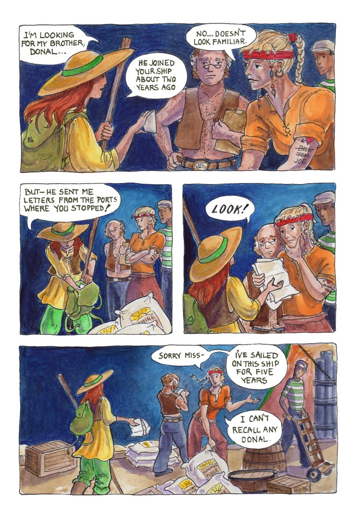 Mermaid Music page 6 A puzzling encounter