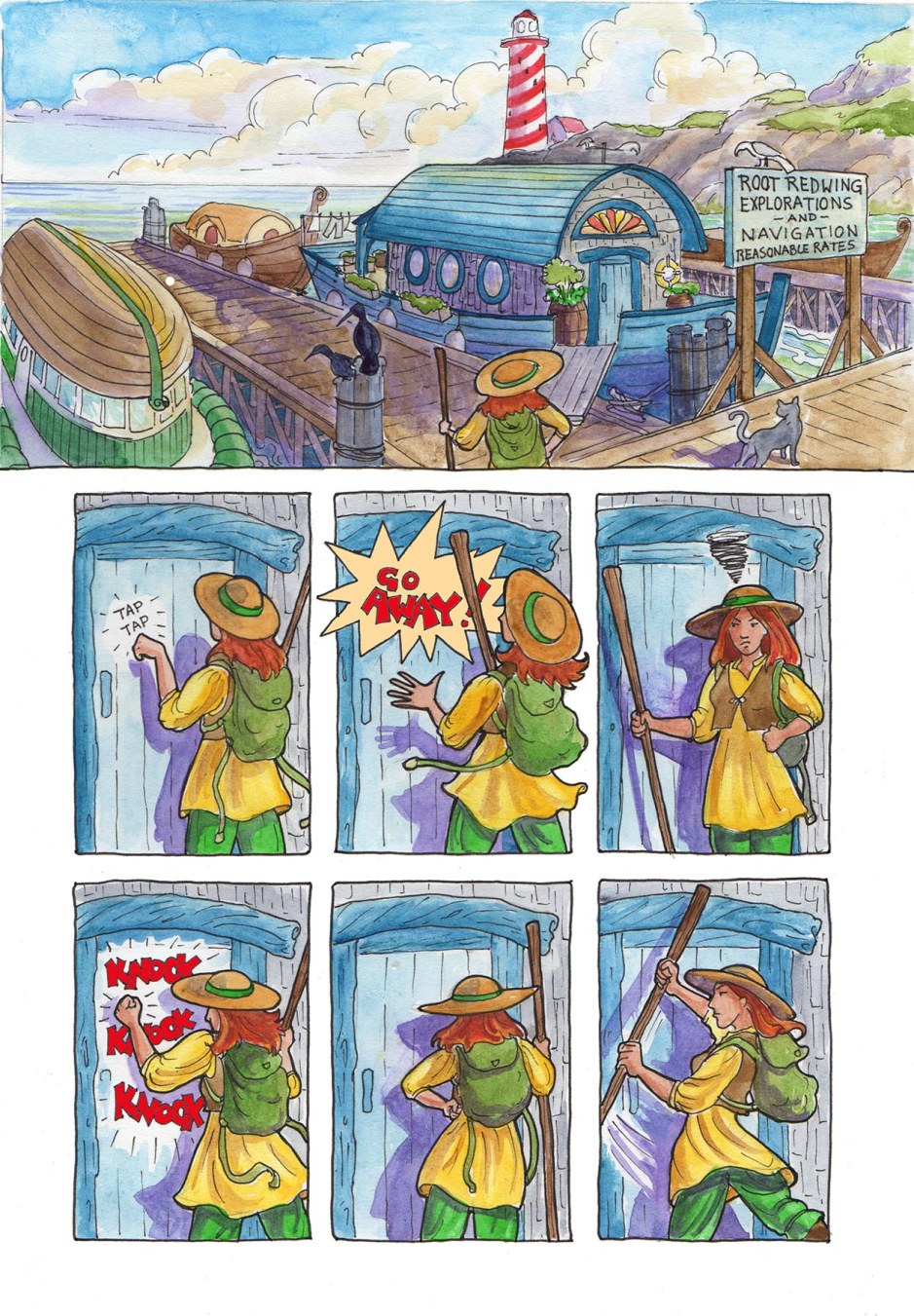 Page 9 — Aunt Root lives up to her reputation