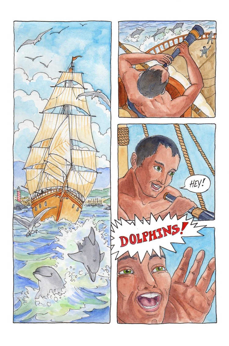 Page 34 — up aloft, excitement