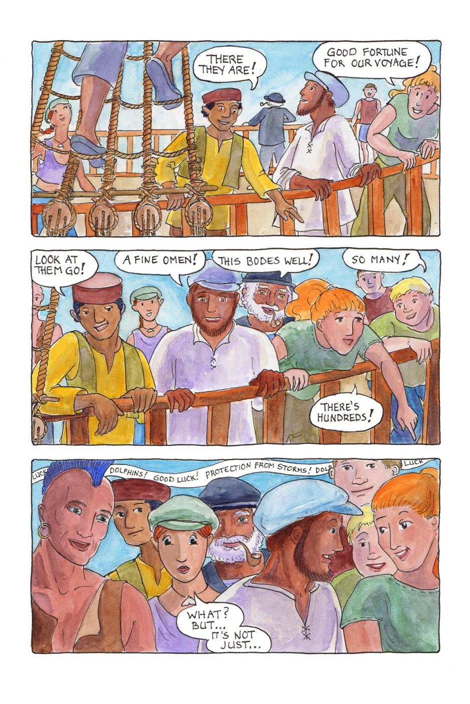 Page 34 — good omens for fair sailing