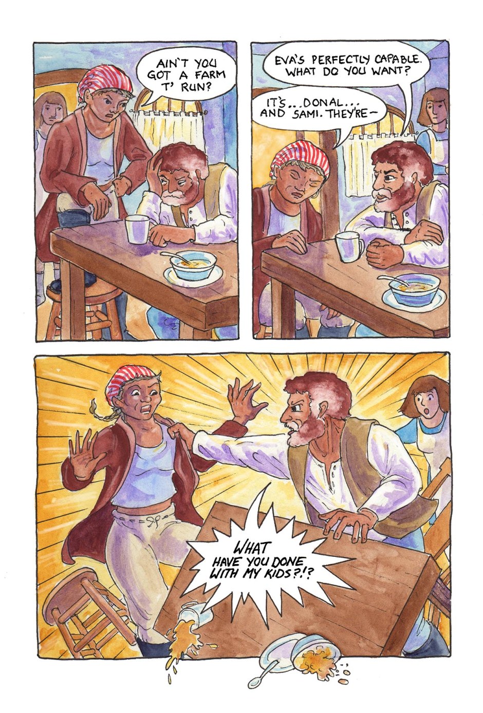 Page 49 — Well! THAT conversation went downhill in a hurry!